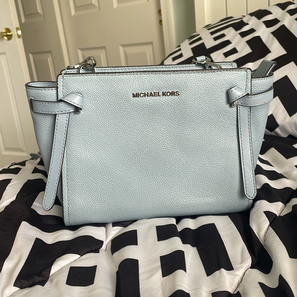 Michael Kors Light Blue Crossbody